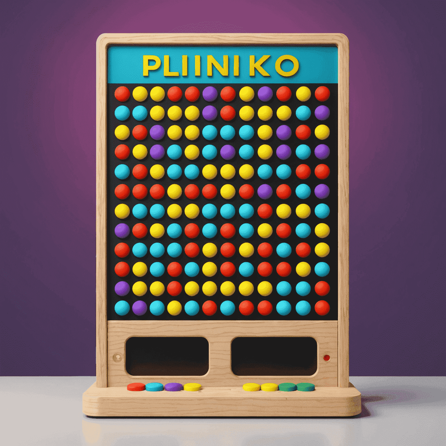 Ein Screenshot einer modernen Online-Plinko-Version. Das Bild zeigt ein farbenfrohes, digitales Plinko-Board mit animierten Effekten und einer benutzerfreundlichen Oberfläche.